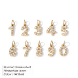 eManco Alphabet Pendant Set A-Z Letter Combo Necklace