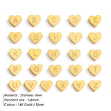 eManco Alphabet Pendant Set A-Z Letter Combo Necklace