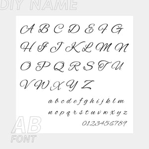 eManco 3-Name Necklace Stainless Steel Chain Personalized Nameplates