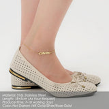 eManco Name Anklet Ladies Stainless Steel Jewelry Gift
