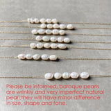 eManco Pearl Small Pearl Necklace Clavicle Chain Gift