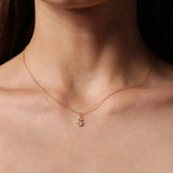 eManco Customized Initial Necklace Choker Chain