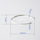 925 Sterling Silver Earring Wire Hooks - Jewelry DIY Findings