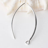 925 Sterling Silver Earring Wire Hooks - Jewelry DIY Findings