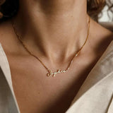 Stylish Gold Drop Earring with Crystal Accent