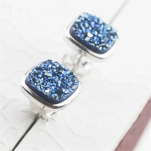 925 Sterling Silver Crystal Wedding Statement Earrings