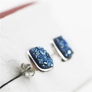 925 Sterling Silver Crystal Wedding Statement Earrings