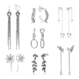 925 Silver Earrings Set for Women Real Money Sterling Gift