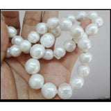 11-12mm Natural Pearl Necklace 18 Inch