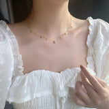 Emerald Pendant 14K Necklace for Women Wedding Engagement Jewelry