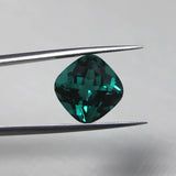 Verdelite Green Tourmaline Square Gemstone Beads for DIY Jewelry