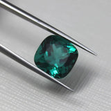 Verdelite Green Tourmaline Square Gemstone Beads for DIY Jewelry