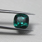 Verdelite Green Tourmaline Square Gemstone Beads for DIY Jewelry