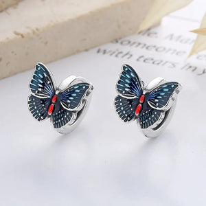 Moissanite Silver Earrings 925 Original Jewelry for Women