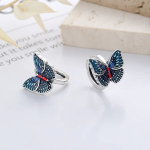 Moissanite Silver Earrings 925 Original Jewelry for Women