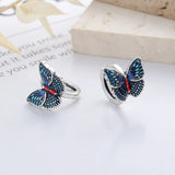 Moissanite Silver Earrings 925 Original Jewelry for Women