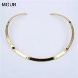 316L Stainless Steel Women Necklace 4mm-6mm Width LH653
