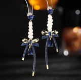 Fairy Love Pearl Drop Earrings, High-End Women Ear Jewelry