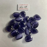 11*13mm 10pcs Pink Cat eye Double Checker Cut Loose Gemstone