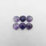12pc Natural Amethyst Stone Water Drop Loose Bead for Jewelry Making