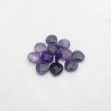 12pc Natural Amethyst Lapis Lazuli Stone Bead for Jewelry Making