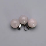 14MM Quartz Rose Round Ball Pendants for Jewelry Making