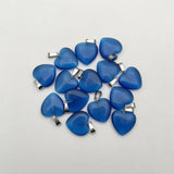 20MM Heart Cat Eye Stone Pendant Necklace for Jewelry Making