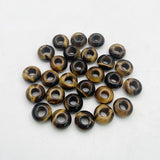 36Pc Tiger Eye Round Beads 14x8mm for Jewelry Making