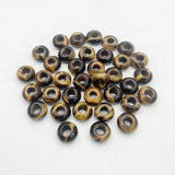 36Pc Tiger Eye Round Beads 14x8mm for Jewelry Making