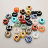 36Pcs Mixed Natural Stone Round Beads for Jewelry Making Necklace Earrings
