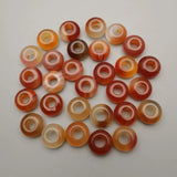 36Pcs Mixed Natural Stone Round Beads for Jewelry Making Necklace Earrings