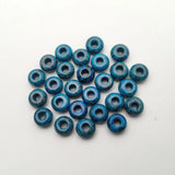 50Pcs Natural Round Agate Beads 14x8mm for Jewelry Making