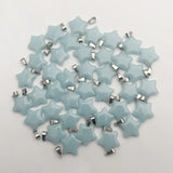 50pc Luminous stars stone Pendant necklace for Jewelry making