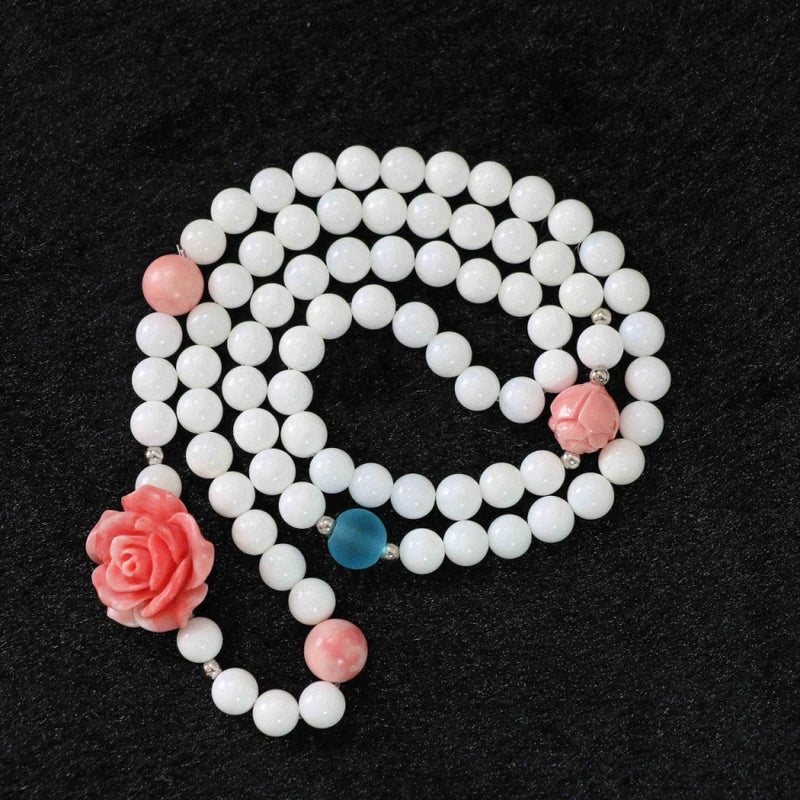 Multilayer Bracelet with 6mm Shell Round Beads Women Jewelry