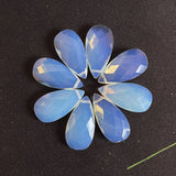 Natural Amethyst Water Drop Shape Loose Bead for Jewelry Making