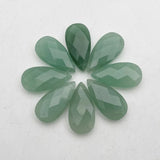 Natural Amethyst Water Drop Shape Loose Bead for Jewelry Making