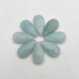 Natural Amethyst Water Drop Shape Loose Bead for Jewelry Making