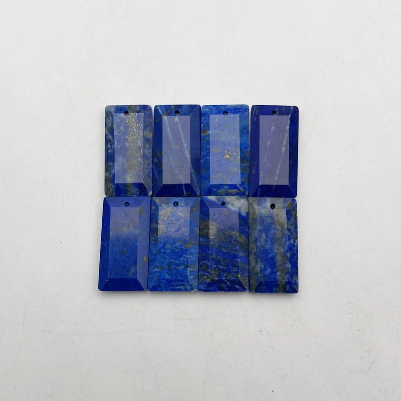 Natural Lapis Lazuli Stone Necklace Pendant for Jewelry Making