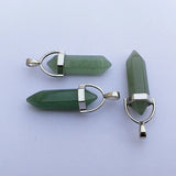 Aventurine High Pillar Pendants & Necklaces for Jewelry Making