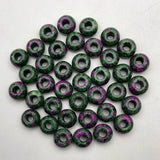 Epidote Round Stone Beads 14x8mm for Jewelry Making