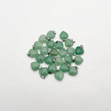 15MM Aventurine Gem Stone Heart Pendants for Jewelry Making