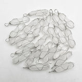 High Winding Silver Crystal Stone Pendant for Jewelry Making Charm Necklace