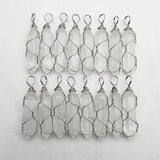 High Winding Silver Crystal Stone Pendant for Jewelry Making Charm Necklace