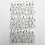 High Winding Silver Crystal Stone Pendant for Jewelry Making Charm Necklace