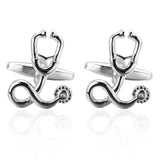 Men's Doctor Stethoscope Cufflinks 5 Pairs