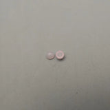 Rose Quartz 3MM Natural Stone Round Charm Beads 50Pcs/lot