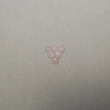 Rose Quartz 3MM Natural Stone Round Charm Beads 50Pcs/lot