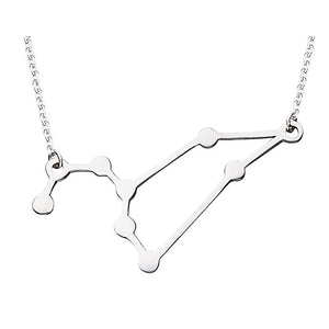 S925 Sterling Silver Virgo Necklace
