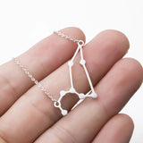 S925 Sterling Silver Virgo Necklace