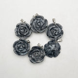 ShimmerS Rose Natural Stone Pendants & Necklaces 6pcs/lot